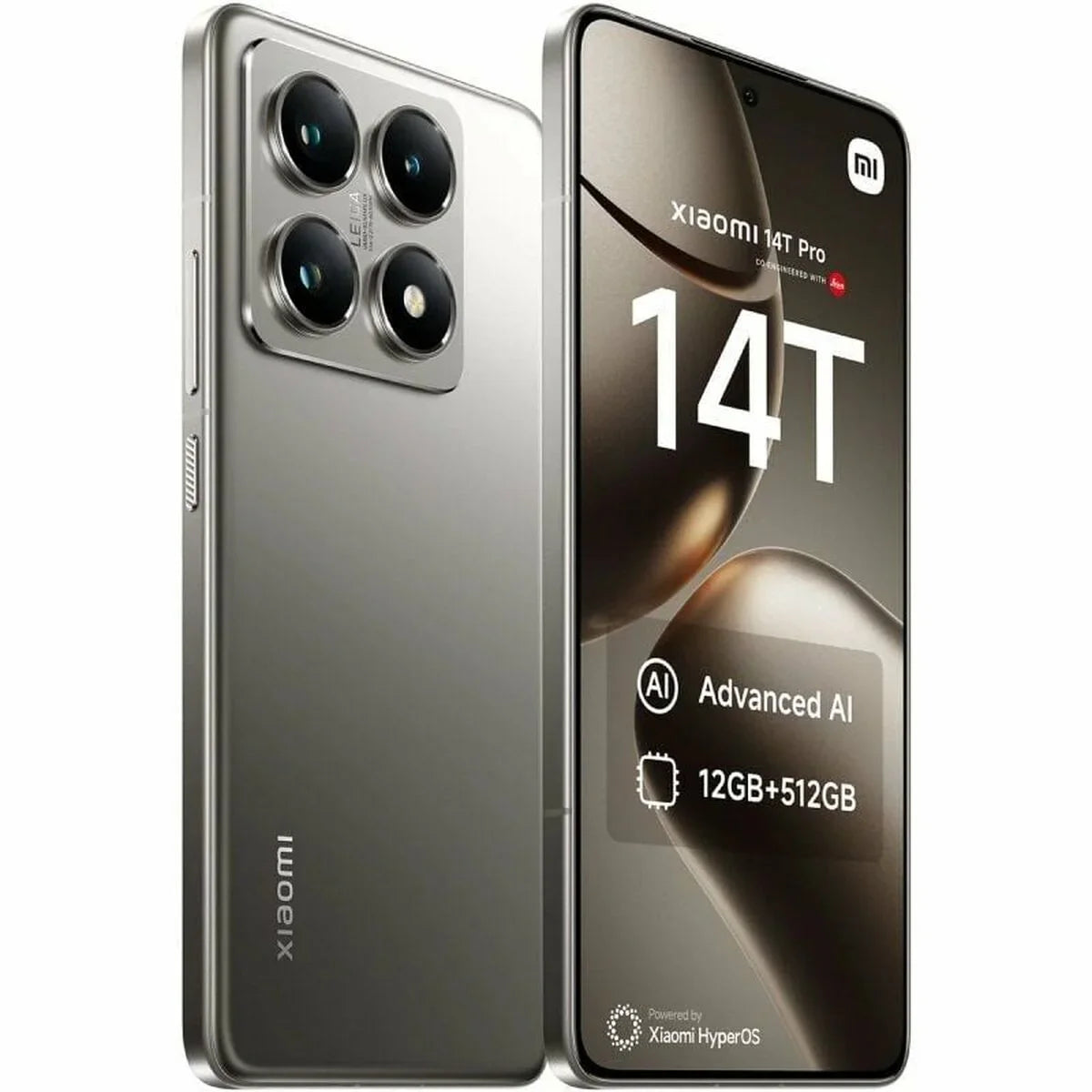 Smartphone Xiaomi 14T Pro Octa Core 12 GB RAM 256 GB Grigio - Yestore