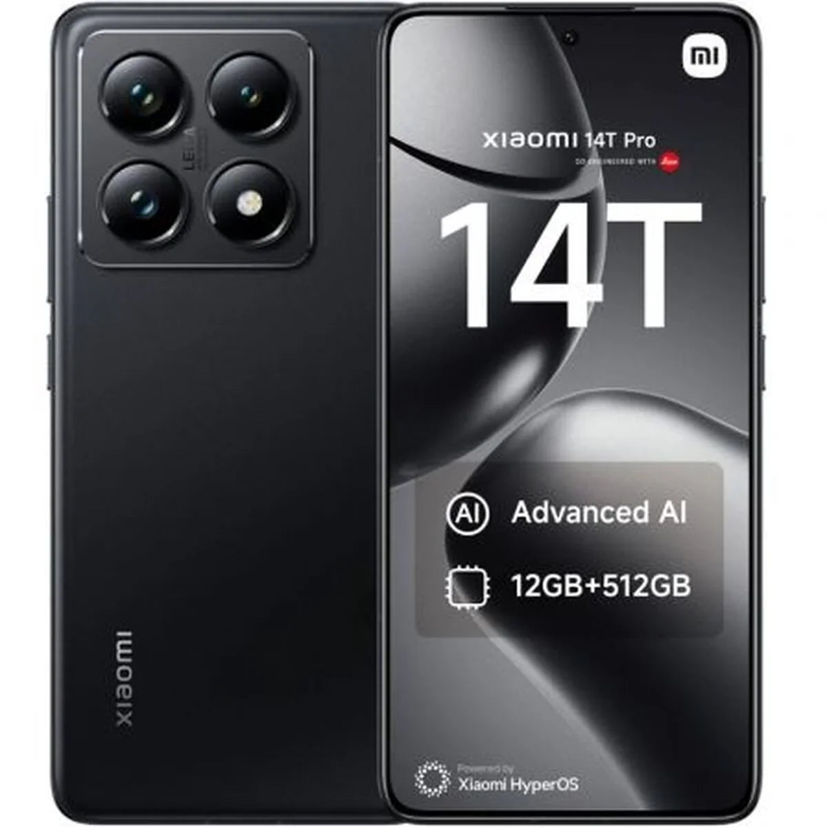Smartphone Xiaomi 14T P 12-512 BK Octa Core 12 GB RAM 512 GB Nero 6,67" - Yestore