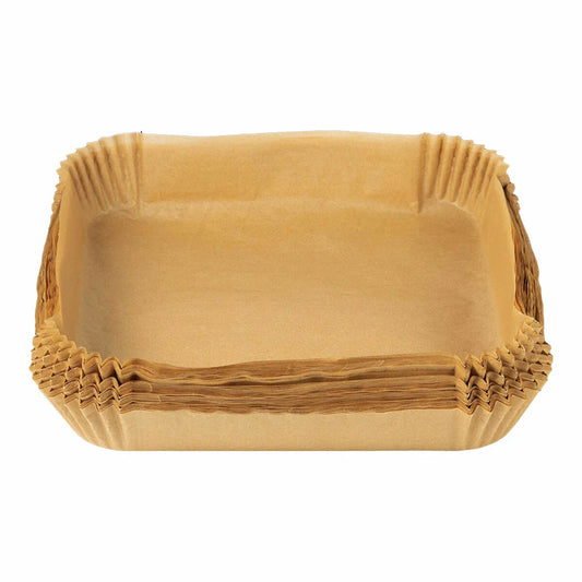 Carta per friggitrice ad aria Masterpro bgmp-7606 26 x 26 x 4,5 cm (100 Unità) - Yestore