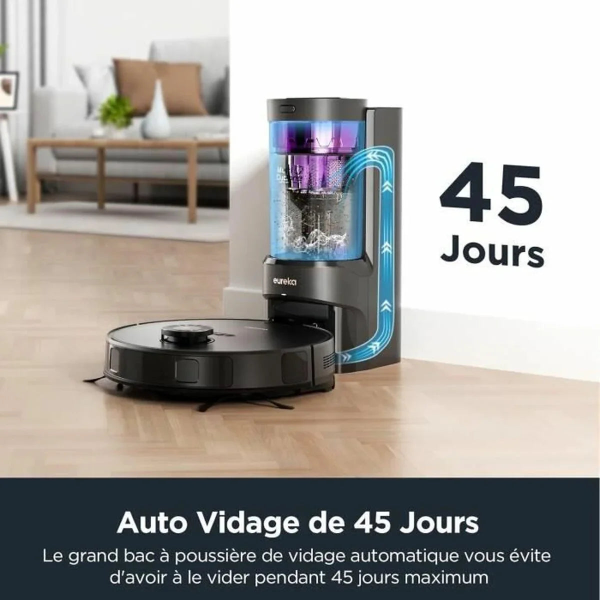 Robot Aspirapolvere Eureka E10S - Yestore