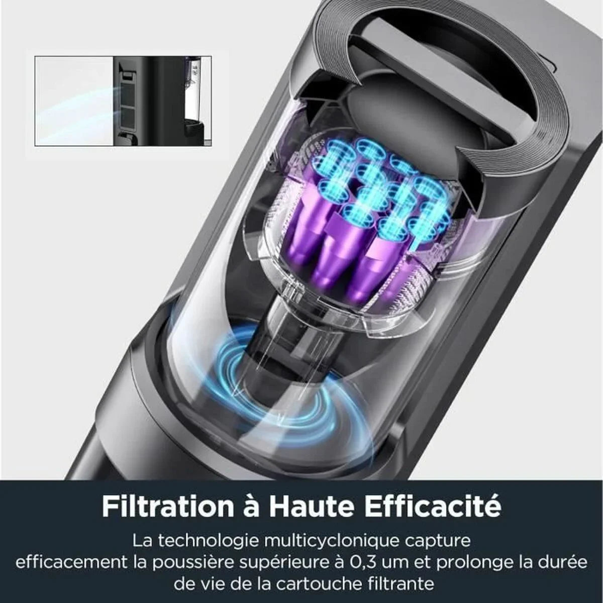 Robot Aspirapolvere Eureka E10S - Yestore