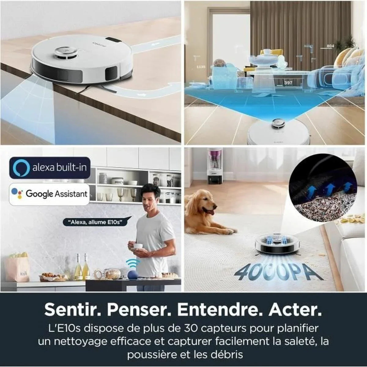 Robot Aspirapolvere Eureka E10S - Yestore