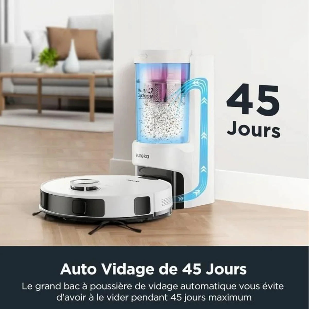 Robot Aspirapolvere Eureka E10S - Yestore