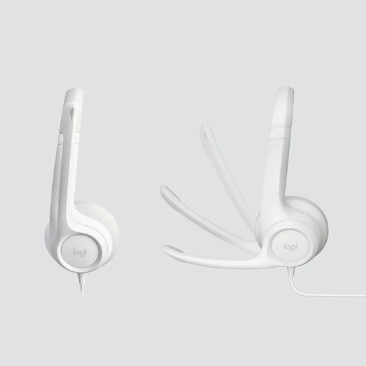Headphones Logitech H390 White - Yestore