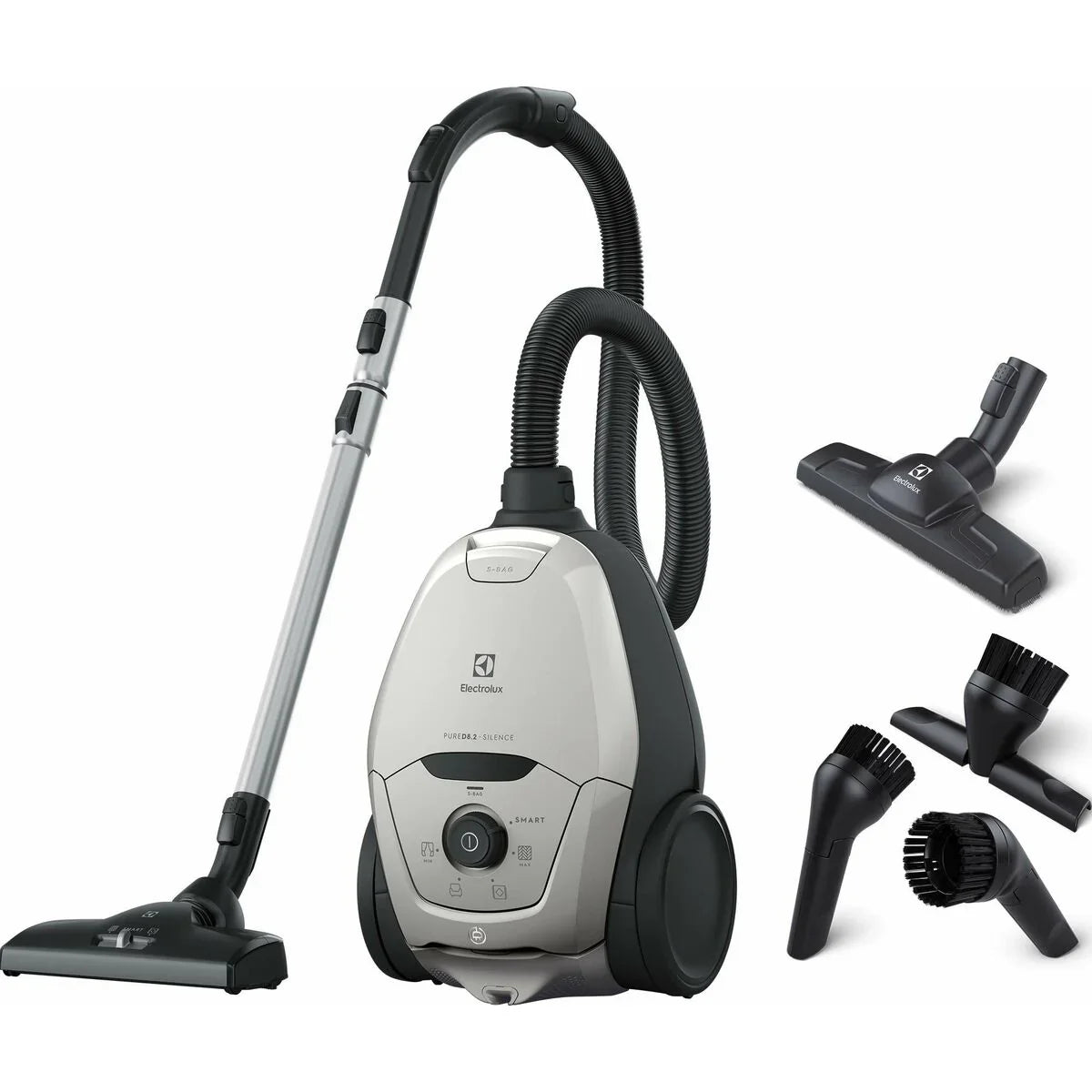 Aspirapolvere con Sacchetto Electrolux Pure D8 Nero Grigio 600 W - Yestore