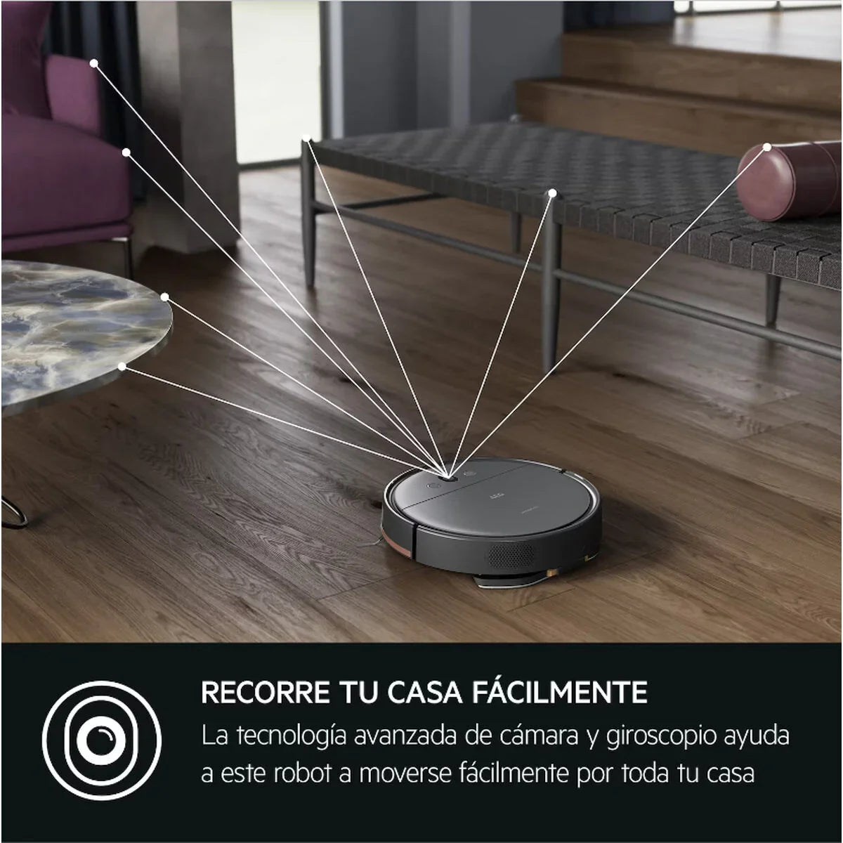 Robot Aspirapolvere AEG AR61UW1DG 2600 mAh - Yestore