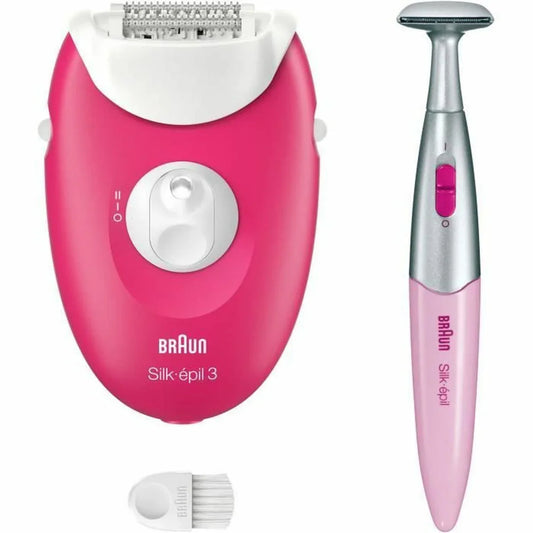 Epilatore Elettrico Braun SE3-202 Fucsia - Yestore