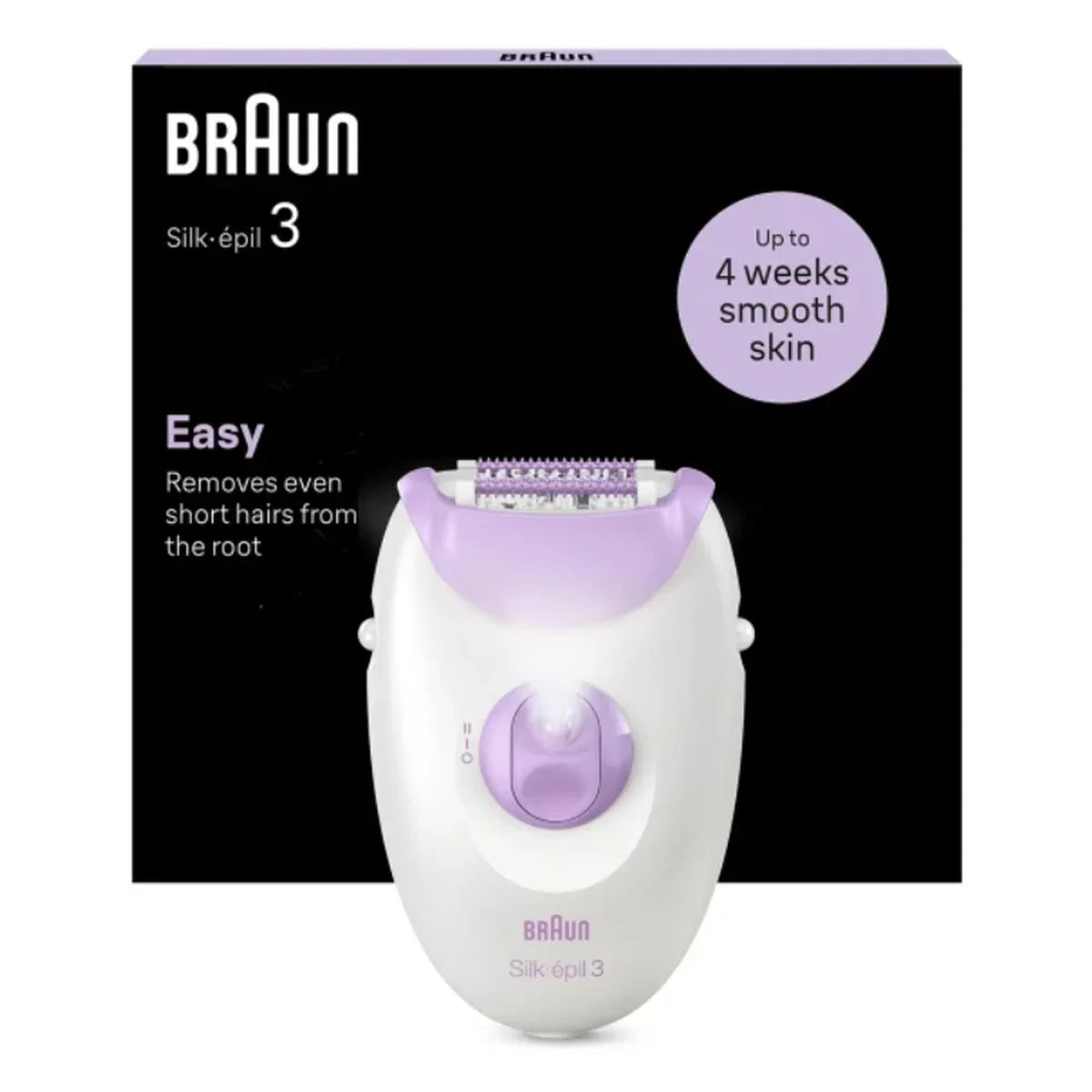 Epilatore Elettrico Braun SE3-000 - Yestore