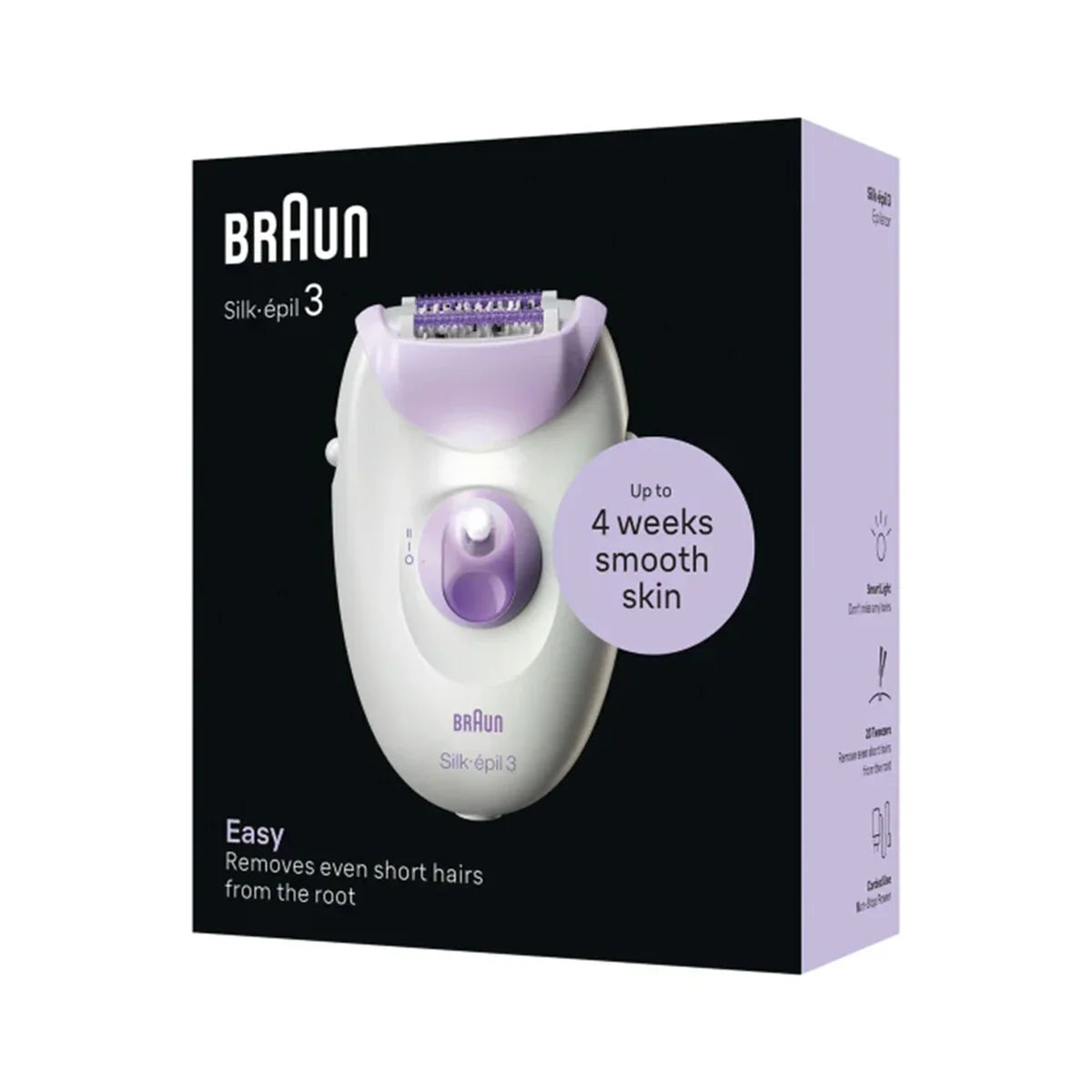 Epilatore Elettrico Braun SE3-000 - Yestore