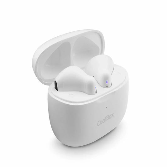 Auricolari in Ear Bluetooth CoolBox COO-AUB-TWS01 Bianco - Yestore
