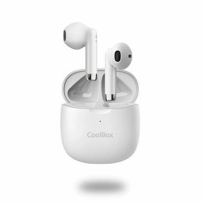 Auricolari in Ear Bluetooth CoolBox COO-AUB-TWS01 Bianco - Yestore
