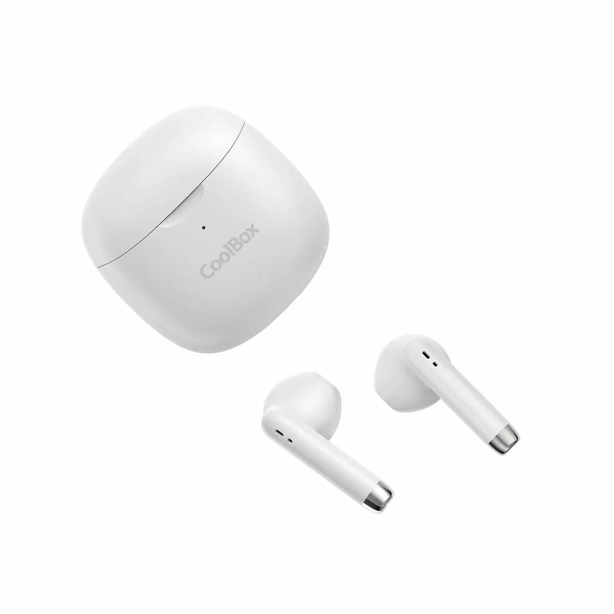 Auricolari in Ear Bluetooth CoolBox COO-AUB-TWS01 Bianco - Yestore
