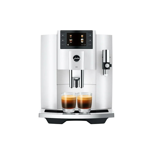 Caffettiera superautomatica Jura E8 Piano White (EC) Bianco 1450 W 15 bar 1,9 L - Yestore