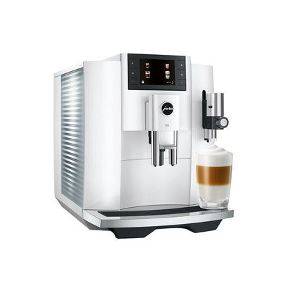 Caffettiera superautomatica Jura E8 Piano White (EC) Bianco 1450 W 15 bar 1,9 L - Yestore