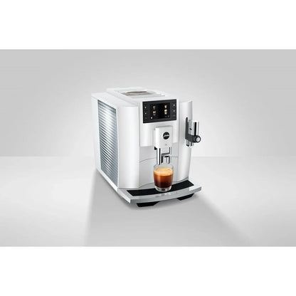 Caffettiera superautomatica Jura E8 Piano White (EC) Bianco 1450 W 15 bar 1,9 L - Yestore