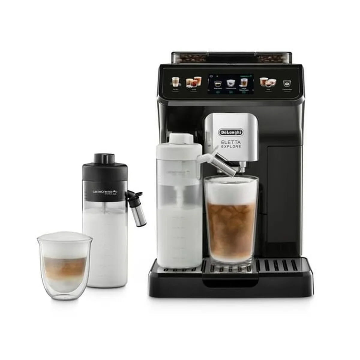 Caffettiera superautomatica DeLonghi ECAM 450.55.G Grigio 1450 W 19 bar 300 g 1,8 L - Yestore