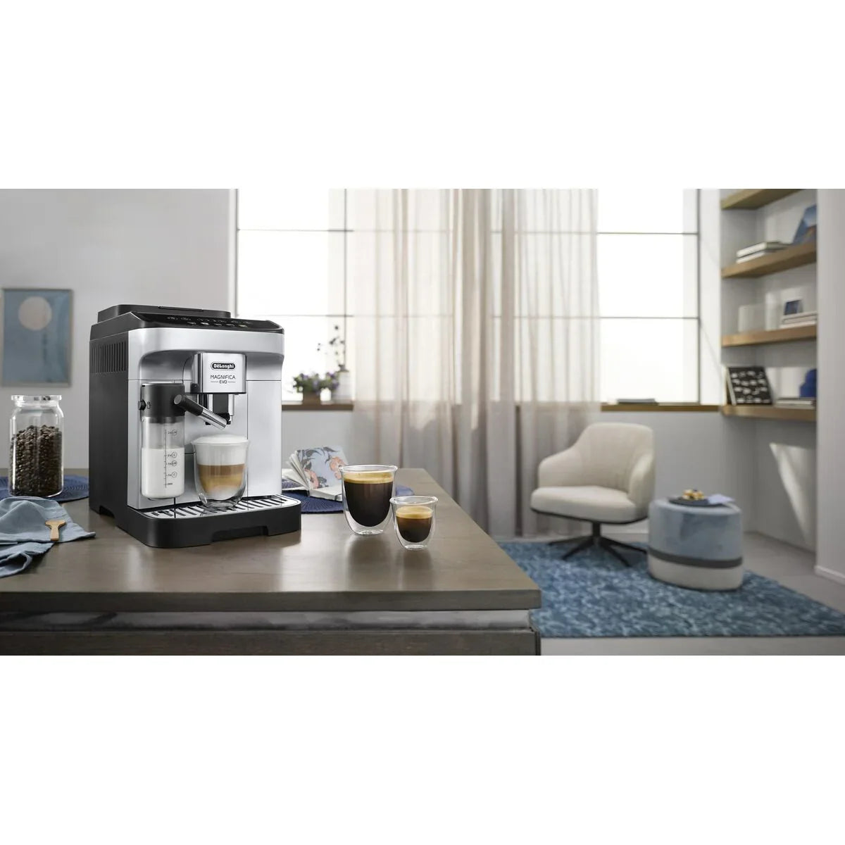 Caffettiera superautomatica DeLonghi DEL ECAM 290.61.SB Multicolore Argentato 1450 W 2 Tazze 1,8 L - Yestore