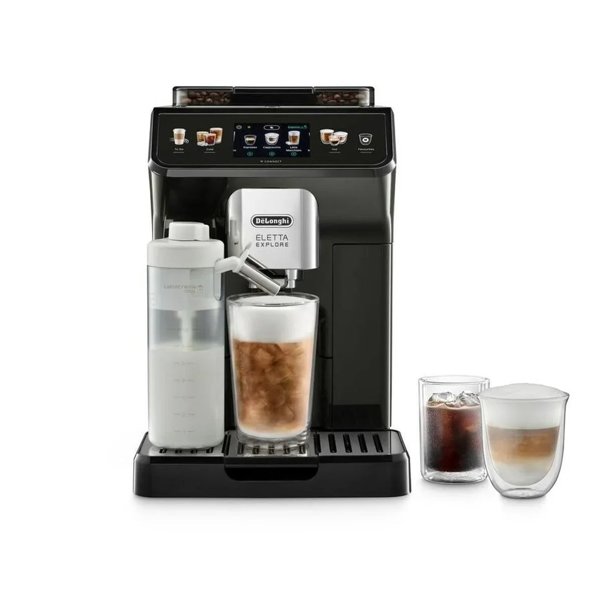 Caffettiera superautomatica DeLonghi ECAM 450.65.G Grigio 1450 W 19 bar 2 Tazze 300 g 1,8 L - Yestore