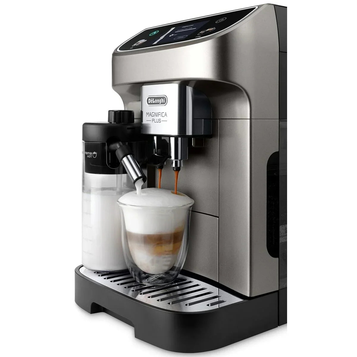 Caffettiera superautomatica DeLonghi ECAM 320.70.TB Nero Titanio 1450 W 15 bar 250 g 1,9 L - Yestore
