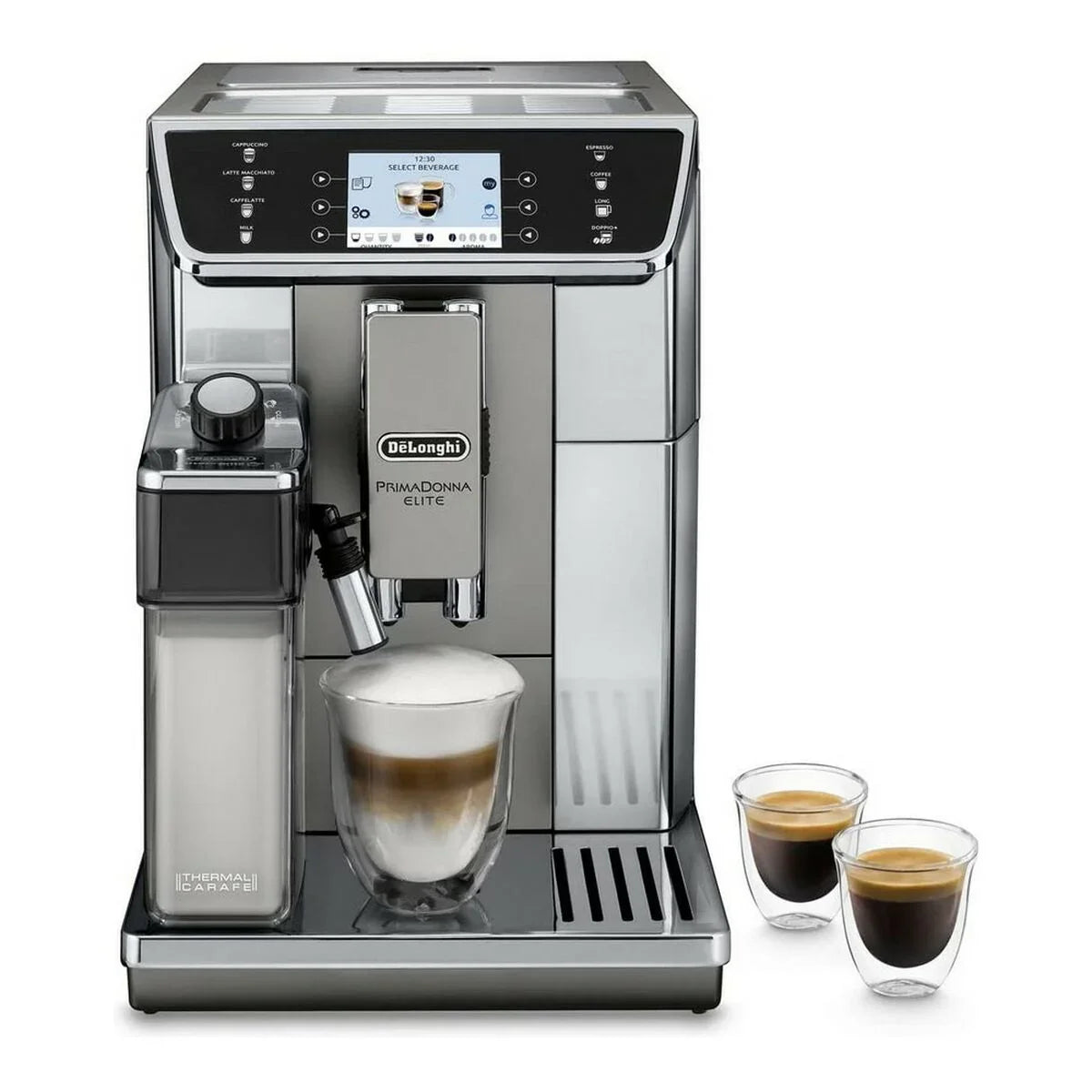 Caffettiera superautomatica DeLonghi ECAM65055MS 1450 W Grigio 1450 W 2 L - Yestore