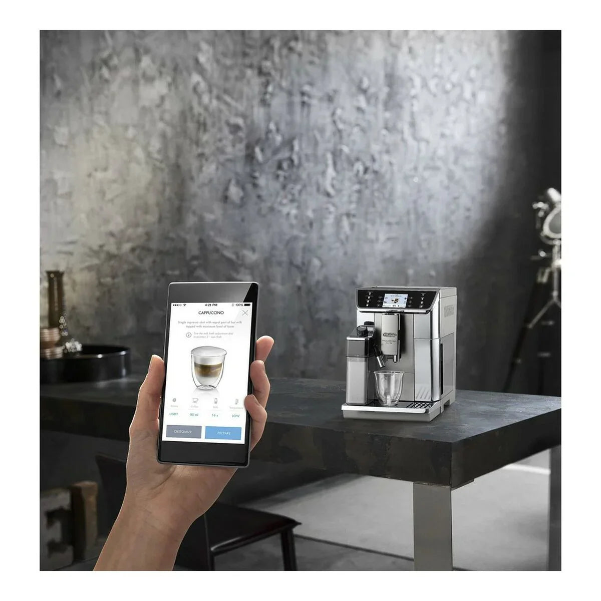 Caffettiera superautomatica DeLonghi ECAM65055MS 1450 W Grigio 1450 W 2 L - Yestore