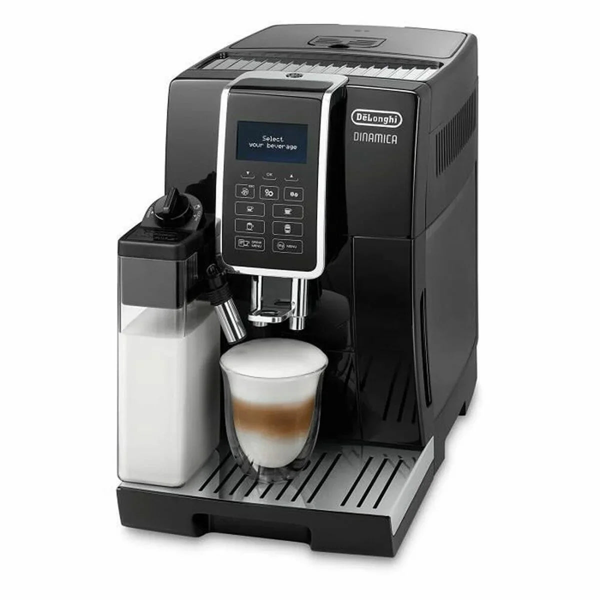 Caffettiera superautomatica DeLonghi ECAM 350.55.B Nero 300 g - Yestore
