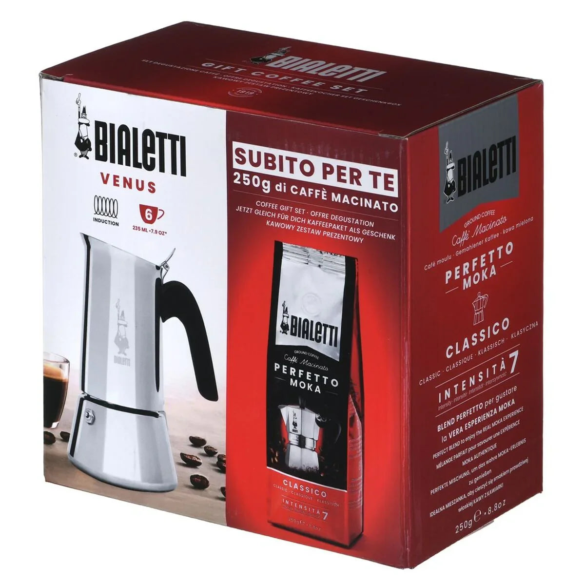 Caffettiera Italiana Bialetti Nero - Yestore