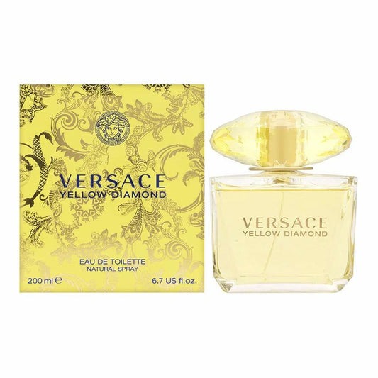 Women's Perfume Versace EDT Yellow Diamond 200 ml - Yestore