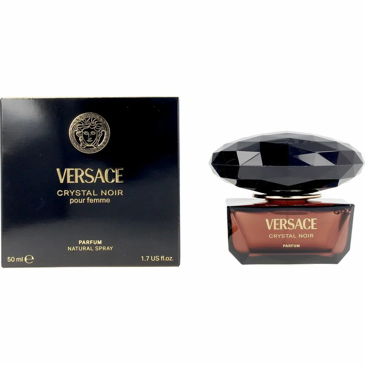 Profumo Donna Versace Crystal Noir EDP 50 ml - Yestore