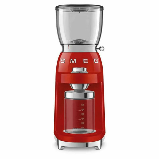 Macinino Elettrico Smeg CGF11RDEU Rosso 150 W - Yestore