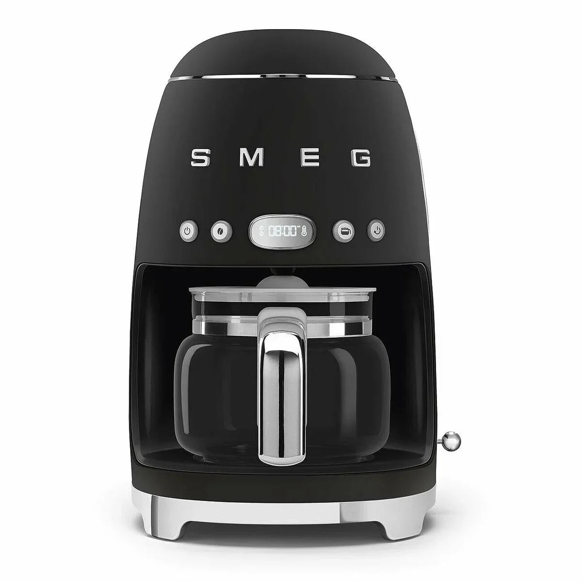 Drip Coffee Machine Smeg DCF02BLMEU 1050 W Matte back - Yestore