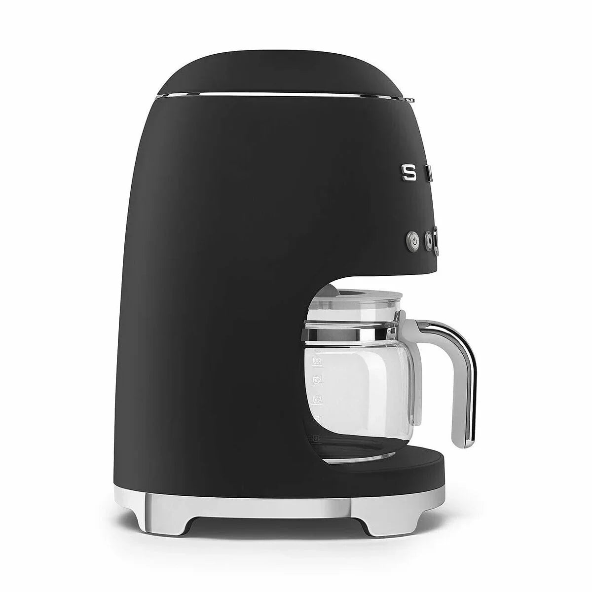 Drip Coffee Machine Smeg DCF02BLMEU 1050 W Matte back - Yestore
