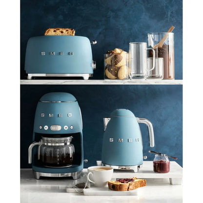 Caffettiera Americana Smeg DCF02SBMEU Azzurro 1,4 L - Yestore