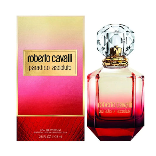 Profumo Uomo Roberto Cavalli Paradiso Assoluto EDP 75 ml - Yestore