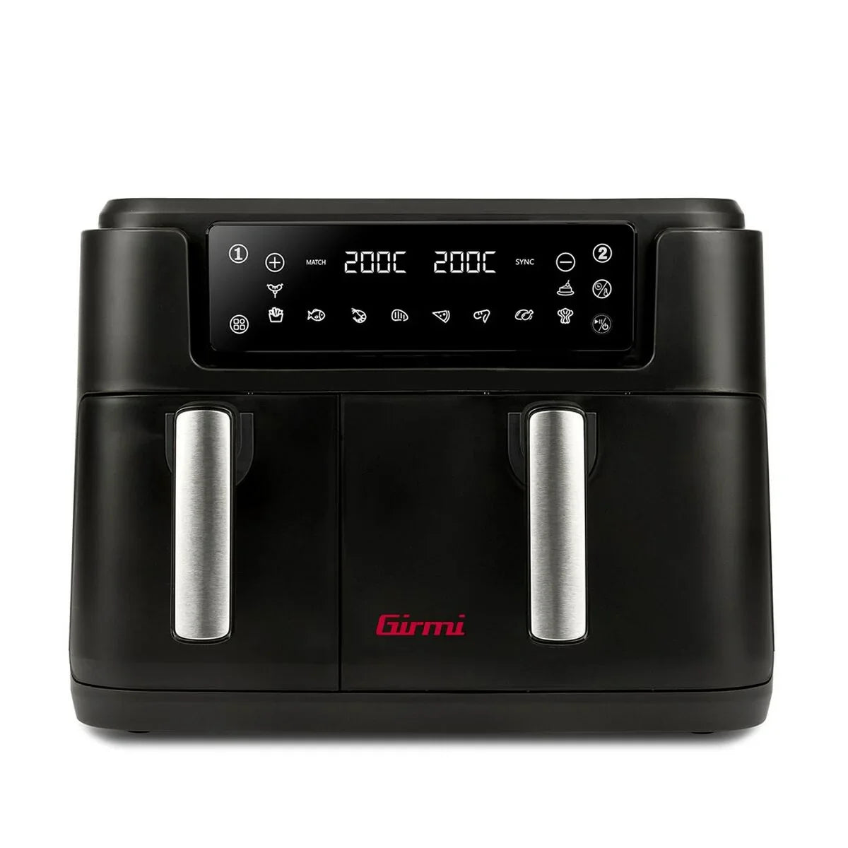 Friggitrice ad Aria Girmi FG26 Nero 2400 W - Yestore