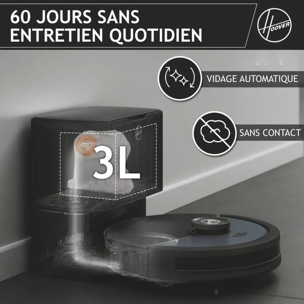 Robot Aspirapolvere Hoover HG450HP 011 - Yestore