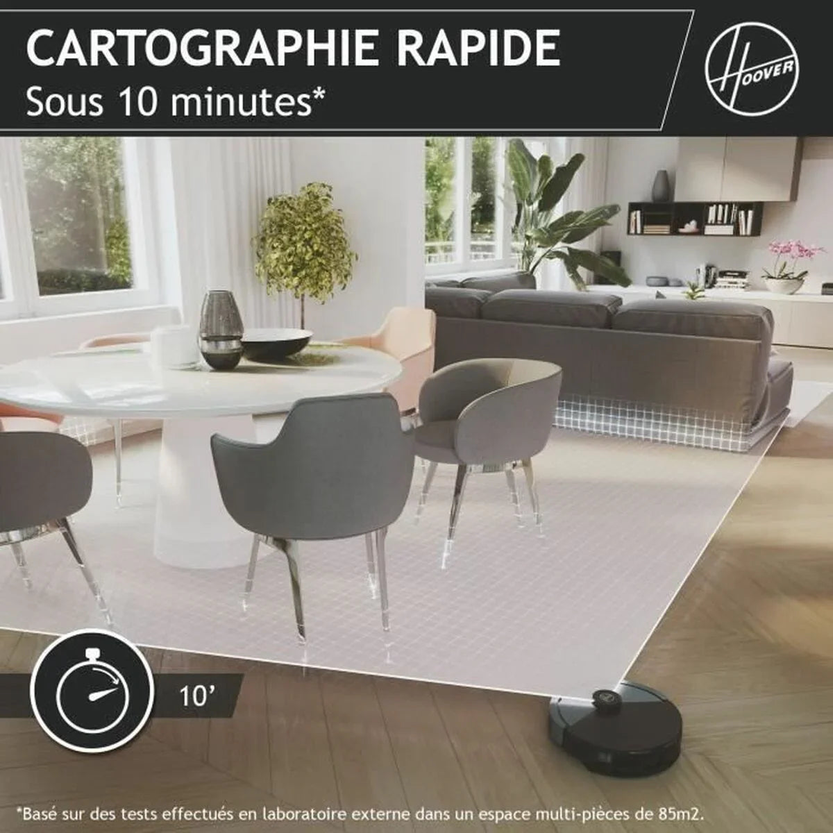 Robot Aspirapolvere Hoover HG430H 011 - Yestore