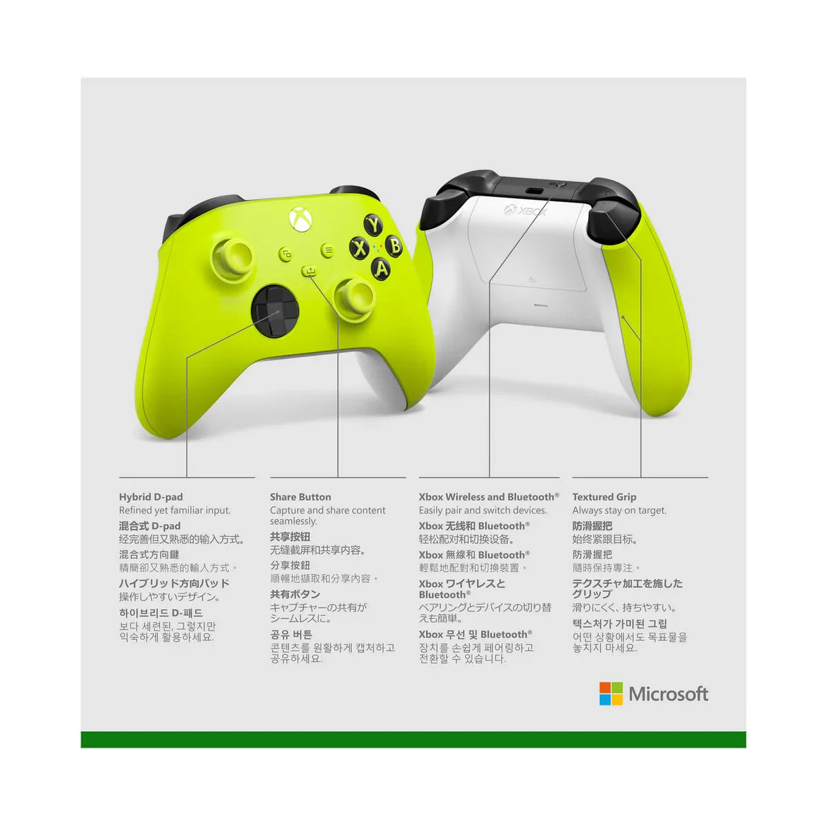 Controller Gaming Microsoft QAU-00022 - Yestore