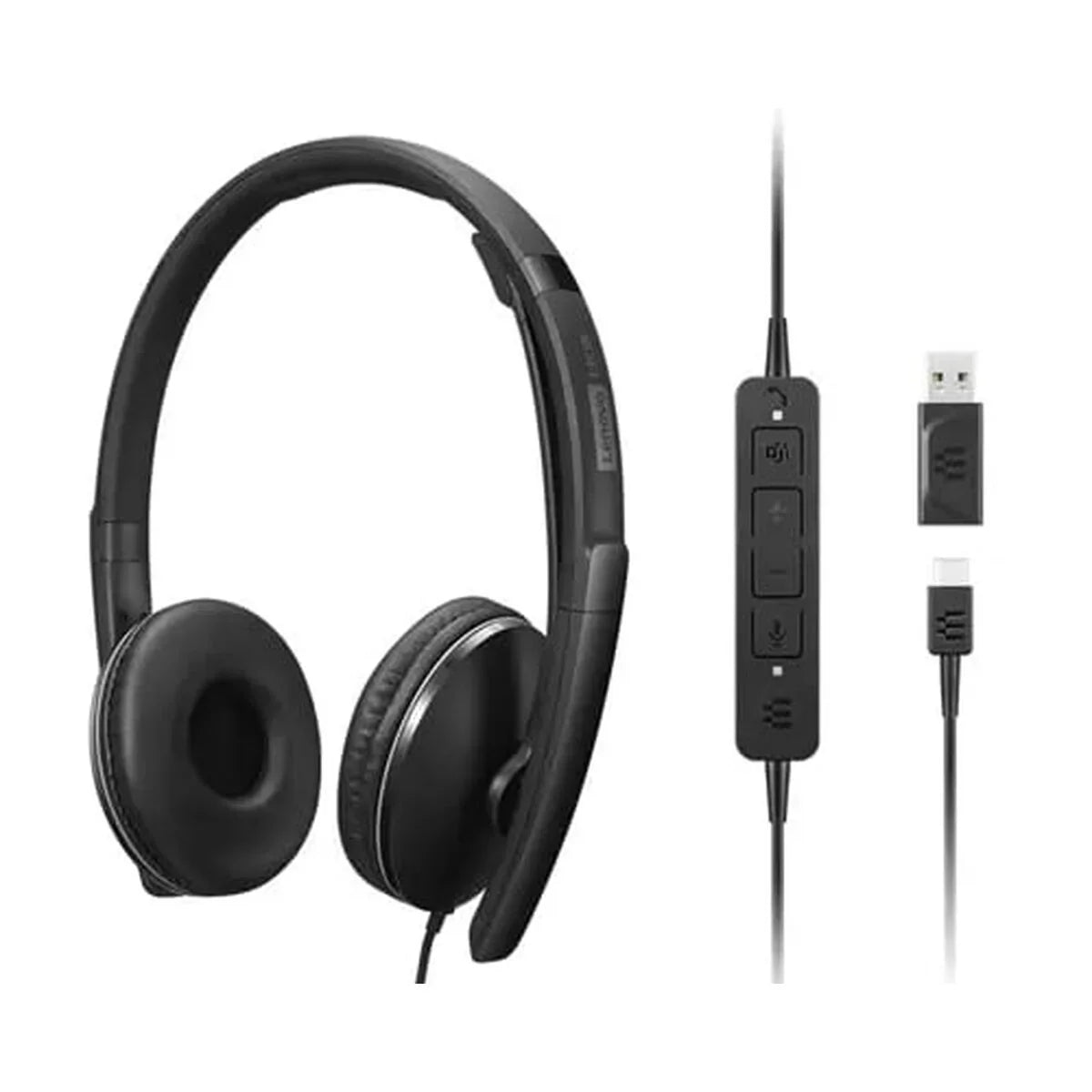 Headphones Lenovo 4XD1M45627 Black - Yestore