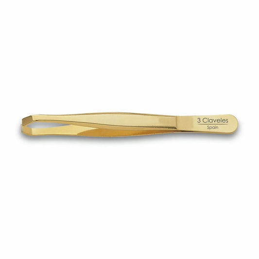 Pinzetta Depilazione 3 Claveles Dorato Granchio - Yestore