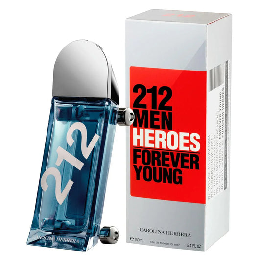 Profumo Uomo Carolina Herrera 212 Men Heroes EDT 150 ml - Yestore
