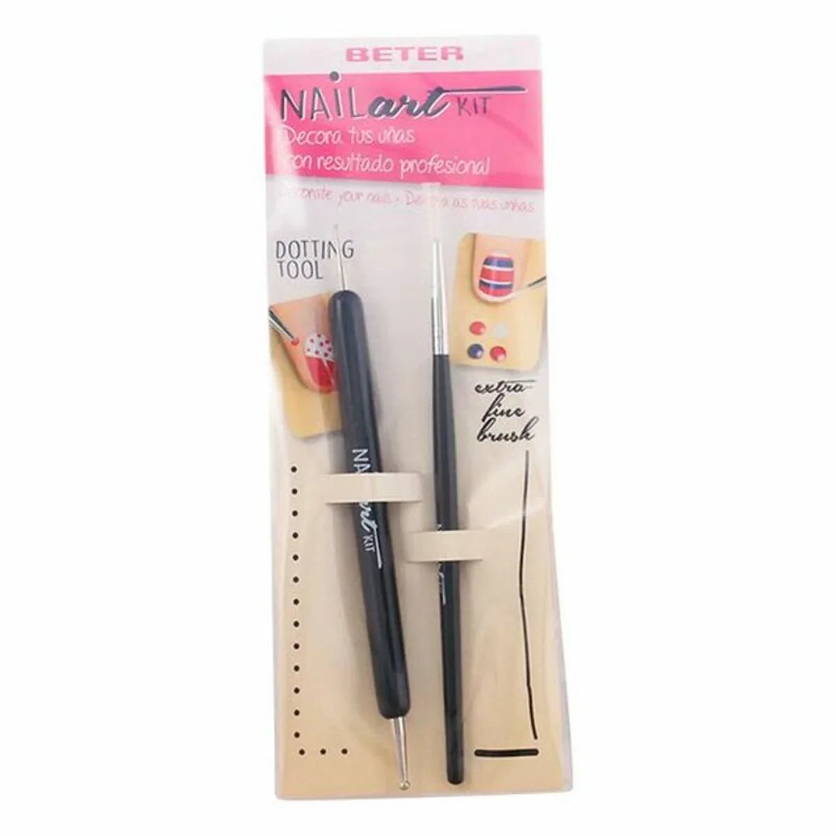 Set dei Manicure Beter Nail Art 2 Pezzi - Yestore