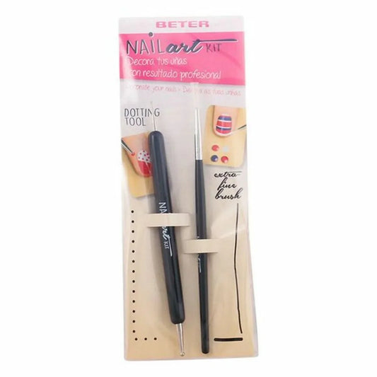 Set dei Manicure Beter Nail Art 2 Pezzi - Yestore