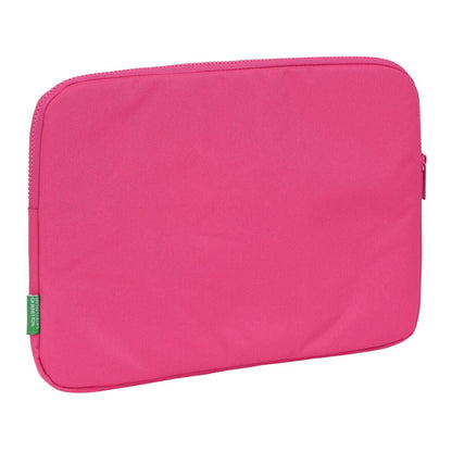 Laptop Cover Benetton Raspberry Fuchsia (34 x 25 x 2 cm) - Yestore
