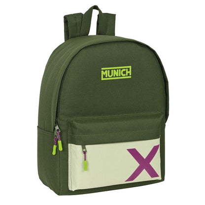 Laptop Backpack Munich Bright Khaki Green 31 x 40 x 16 cm - Yestore