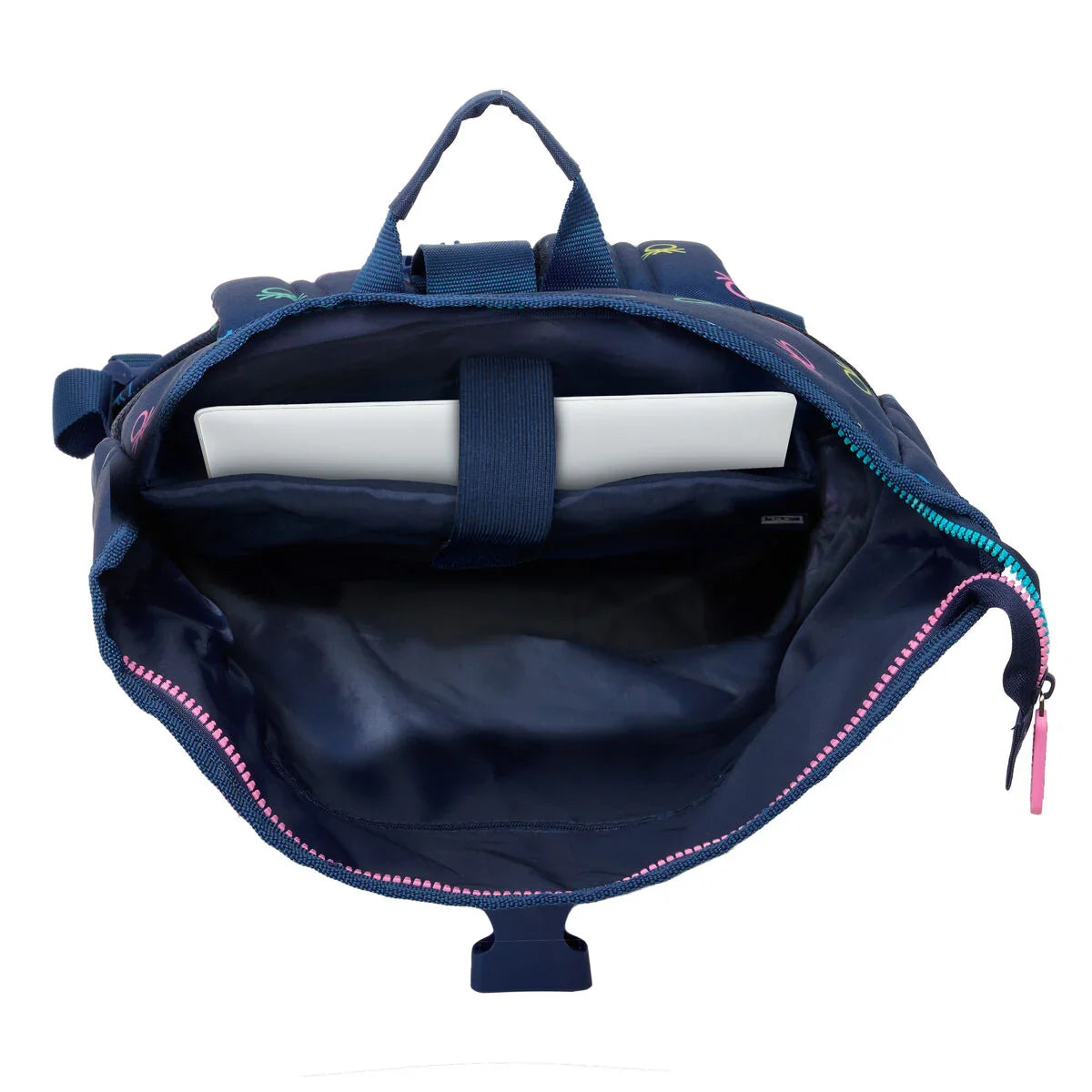 Laptop Backpack Benetton Cool Navy Blue 28 x 42 x 13 cm - Yestore