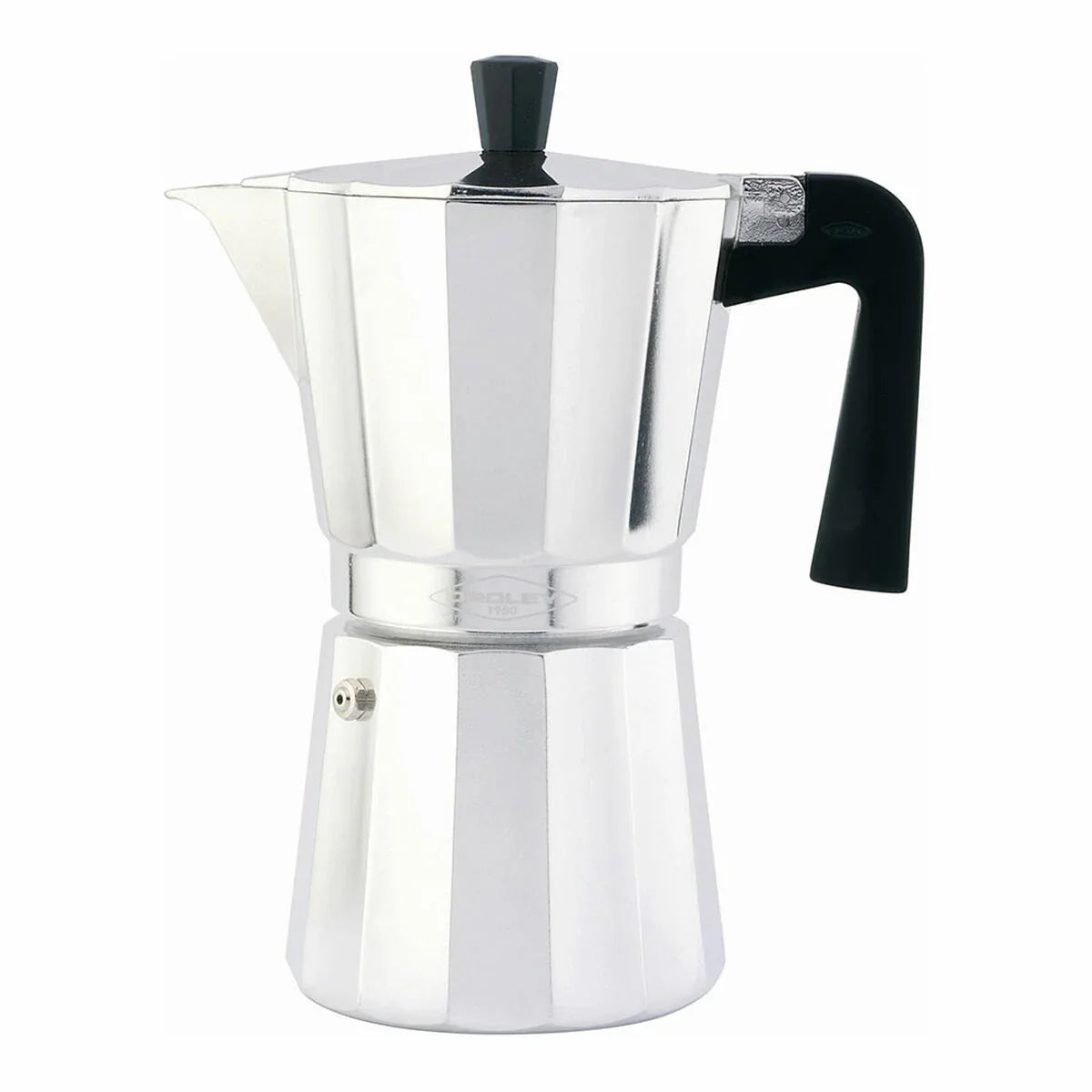 Caffettiera Italiana Oroley New Vitro Alluminio 9 Tazze - Yestore