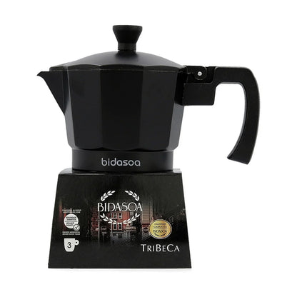 Caffettiera Italiana Bidasoa Tribeca Metallo 3 Tazze - Yestore