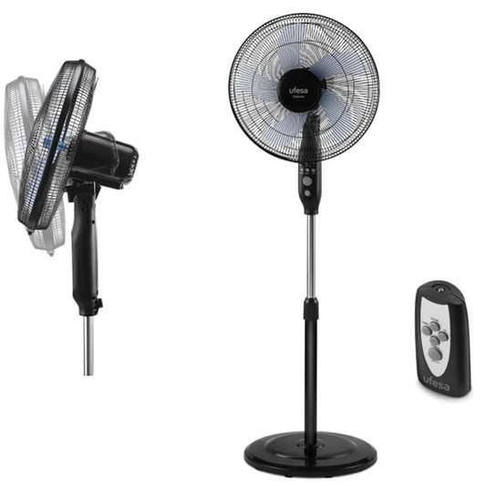 Ventilatore a Piantana UFESA DAKOTA Nero 50 W - Yestore