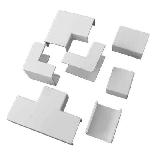 Canalina Passacavi Solera kit1020 Condizionatore 7 Pezzi (10 x 20 mm) - Yestore